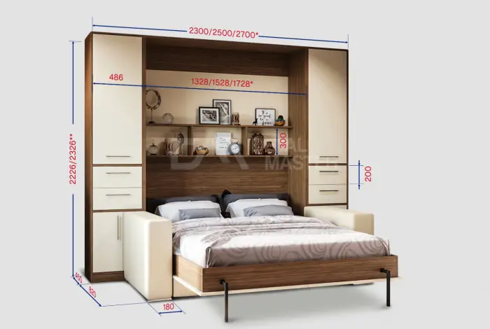 Шкаф-кровать трансформер "Comfort Start"
